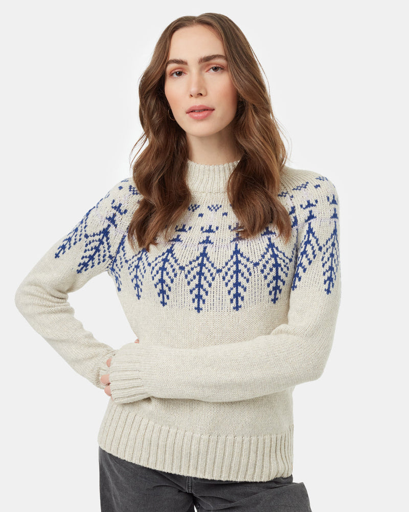 Multi-Womens-Graphic-Knit-Wool-Jumper